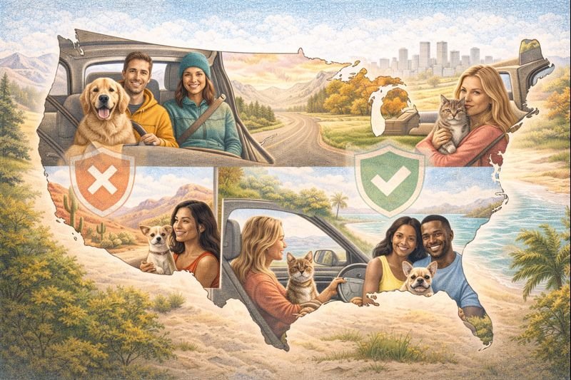 Pet Insurance Coverage Differences by State: What Pet Owners Need to Know in 2026