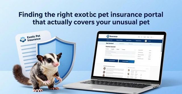 Finding the right exotic pet insurance portal that actually covers your unusual pet